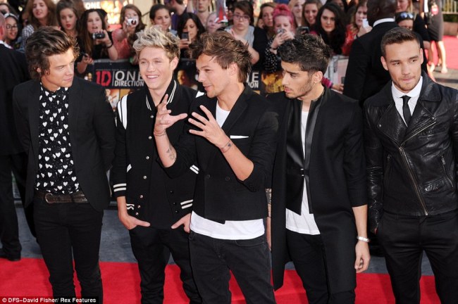 One Direction at This Is Us premiere in London